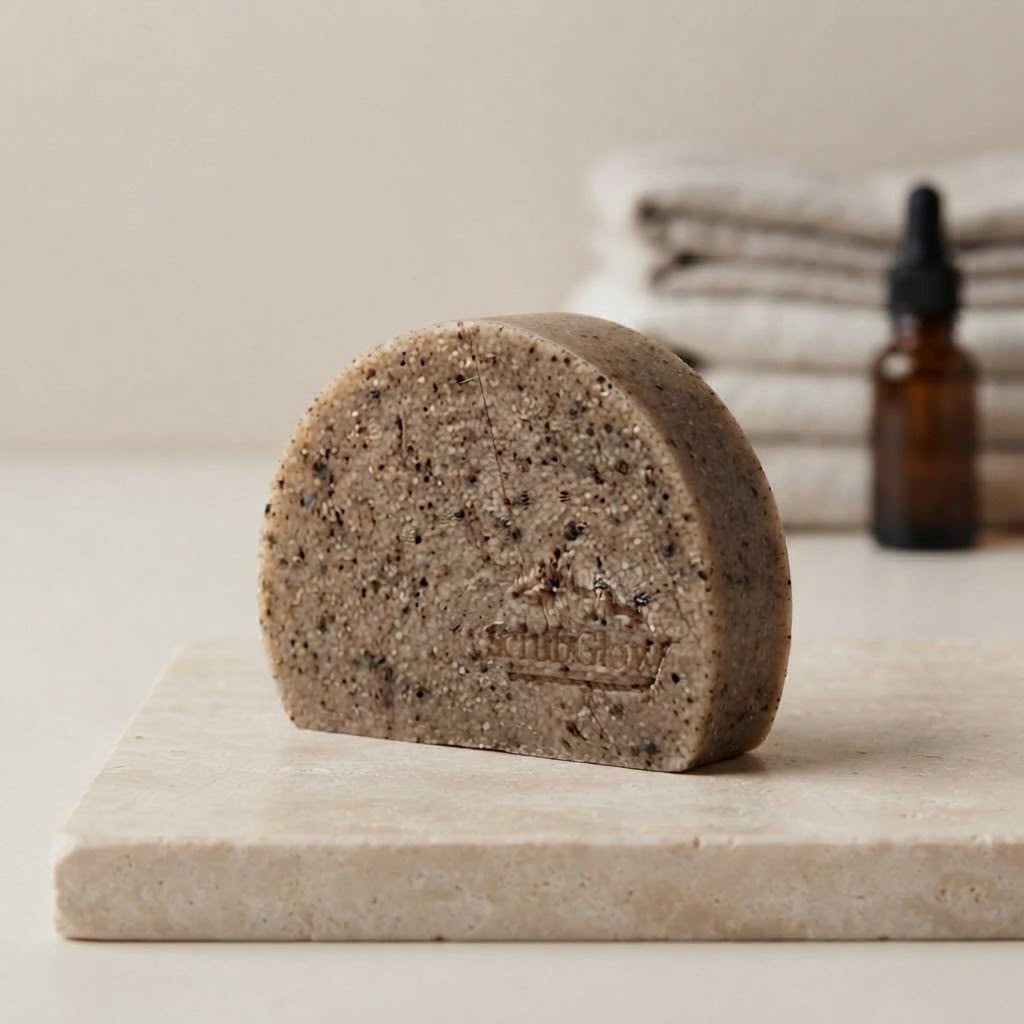 Coffee, Coconut & Cocoa exfoliating Handmade Cold-Process Soap