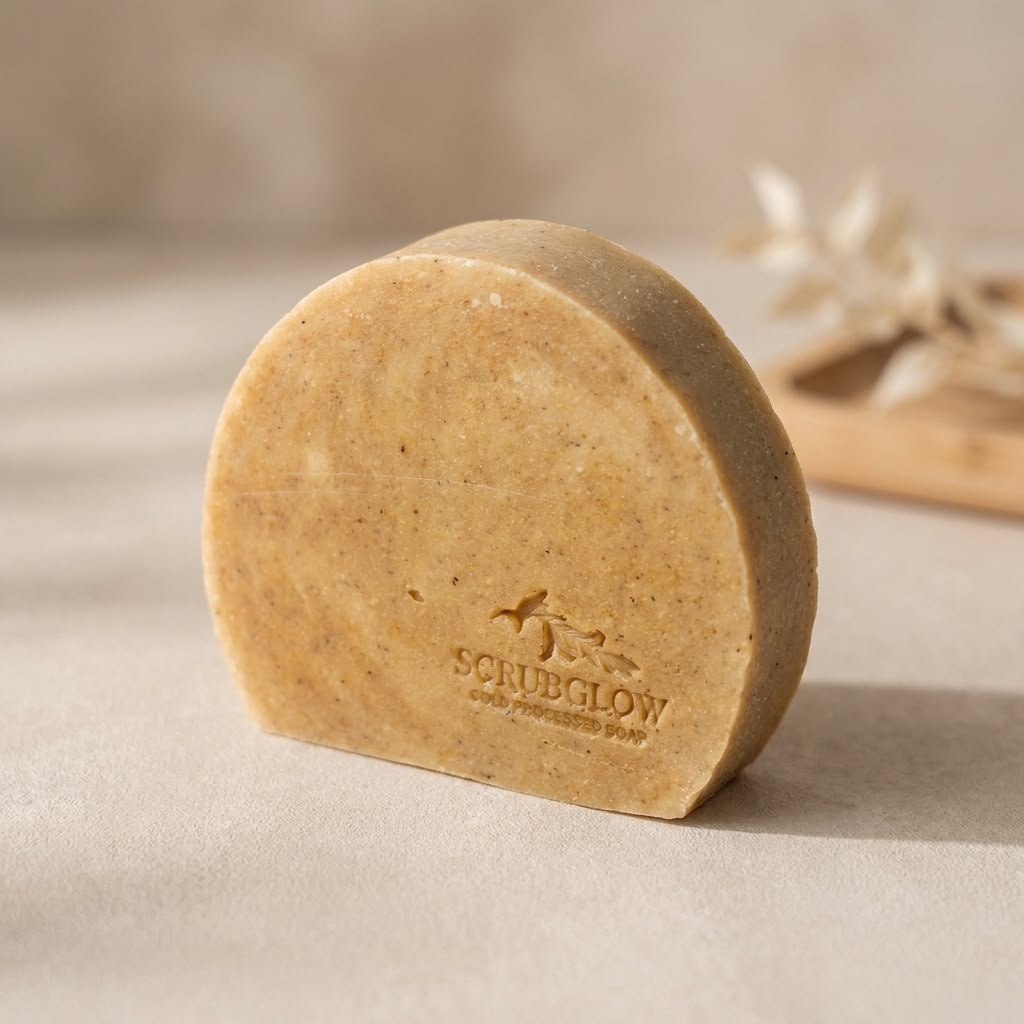 Chamomile, Turmeric & Manuka Handmade Cold-Process Soap