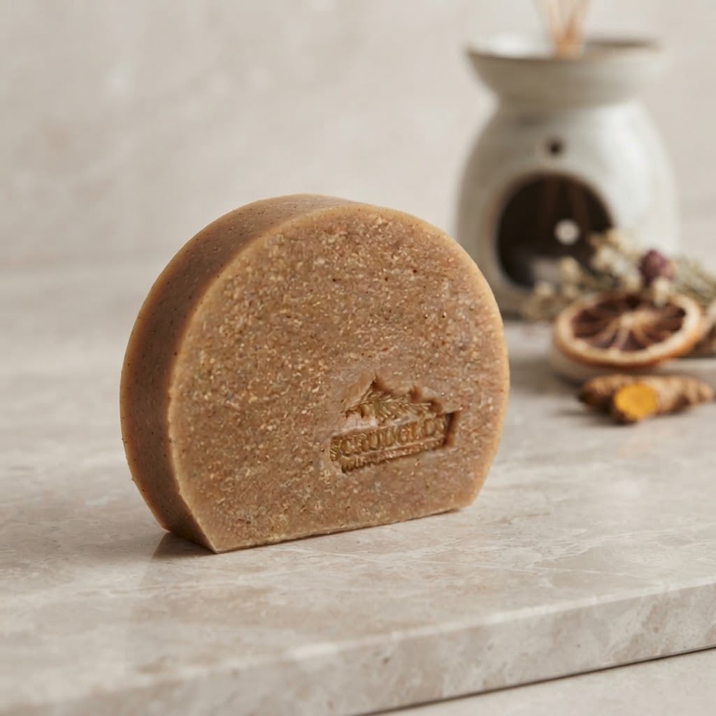 Turmeric, Orange & Lime Handmade Cold-Process Soap