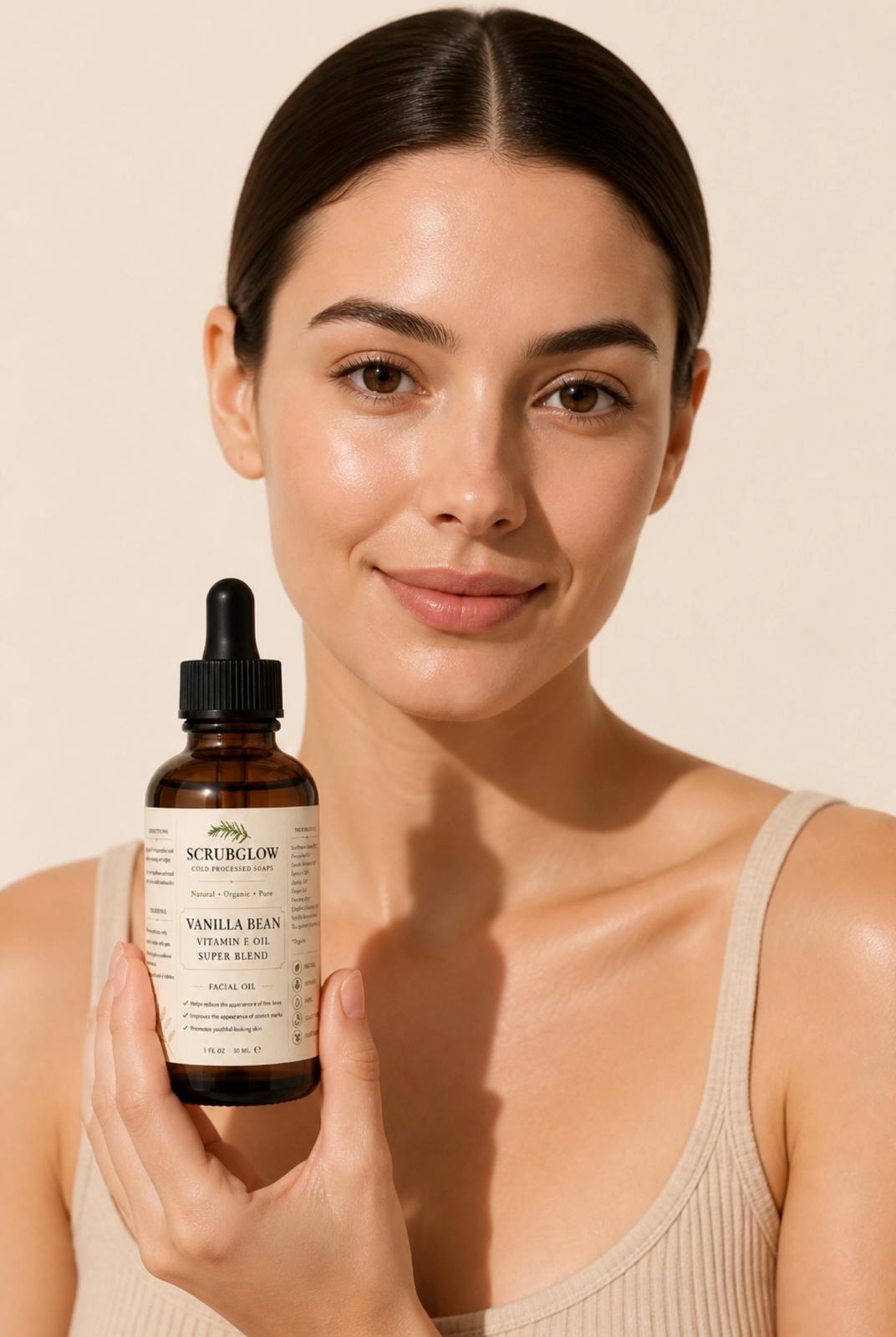 Vanilla Bean Vitamin E Super Blend Facial Oil
