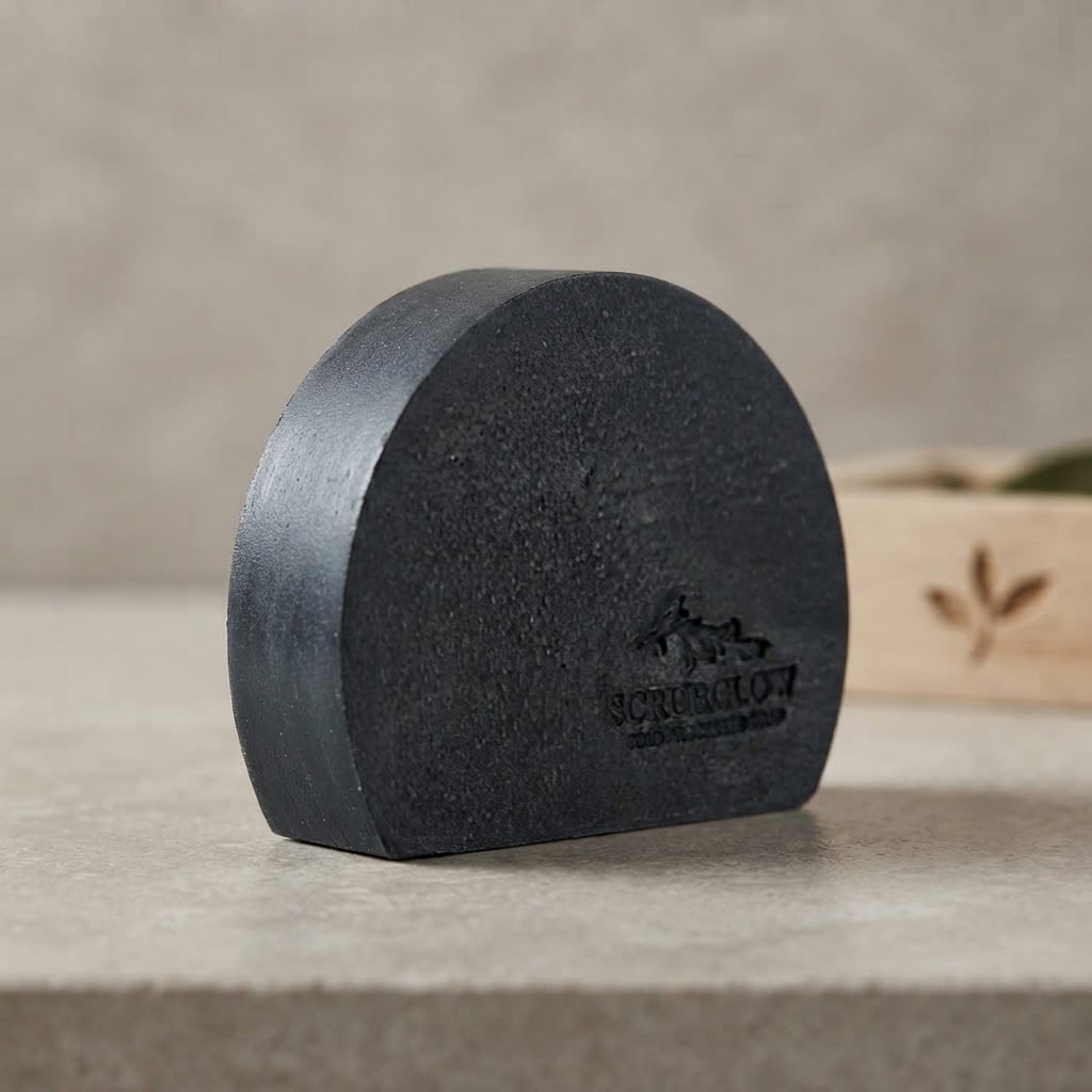 Tea Tree & Charcoal Handmade Cold-Process Botanical Soap
