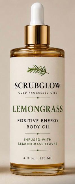 Lemongrass Positive Energy Body Oil - Image 3