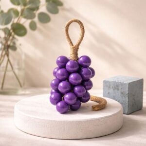 Handmade Grape Scrubglow Soap – Moisturizing Artisan Cleansing Bar (120g)