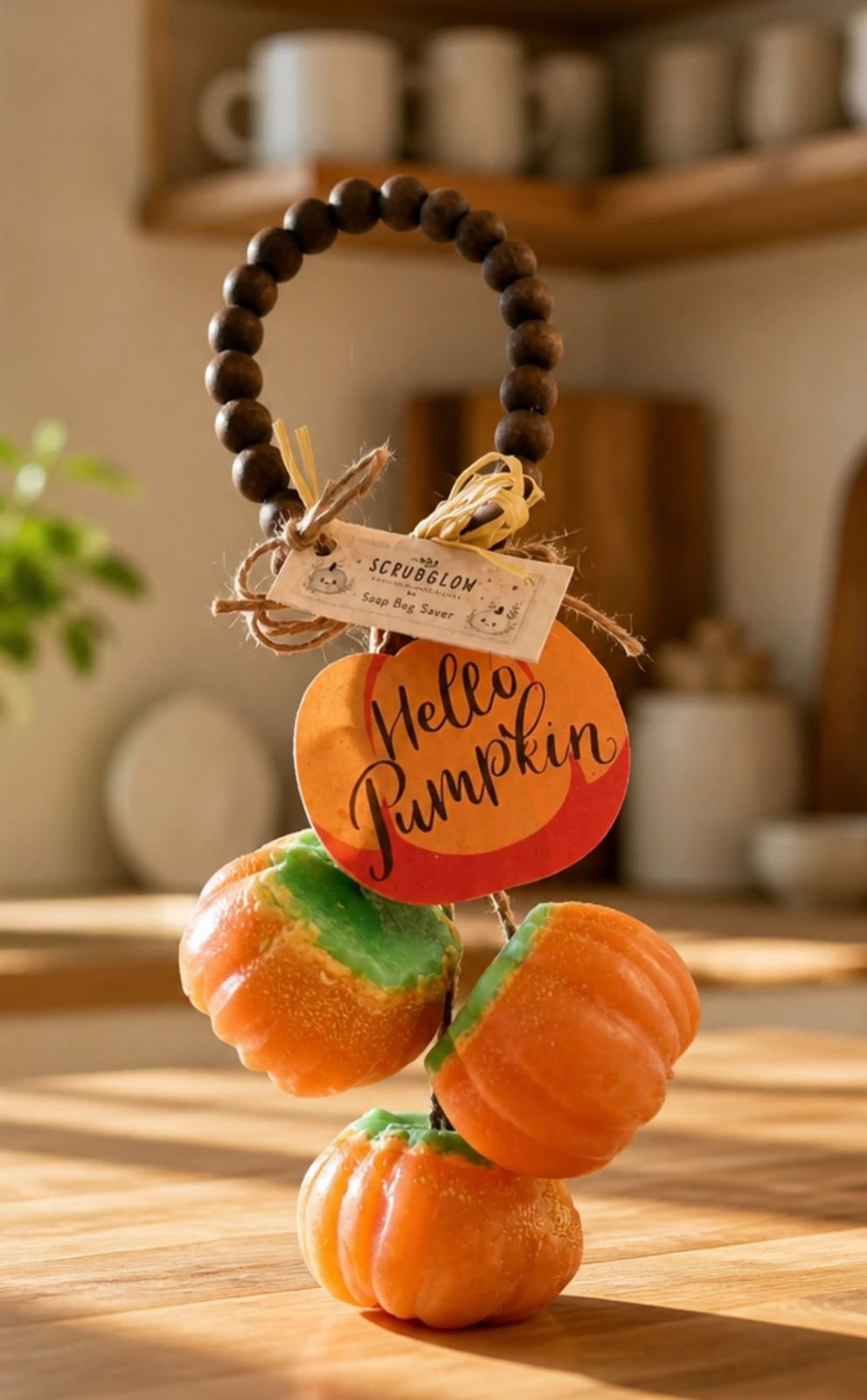 Scrubglow Pumpkin Hand Soap – Moisturizing Artisan Cleansing Bar