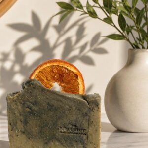 Cucumber, Aloe & Charcoal Handmade Cold-Process Soap