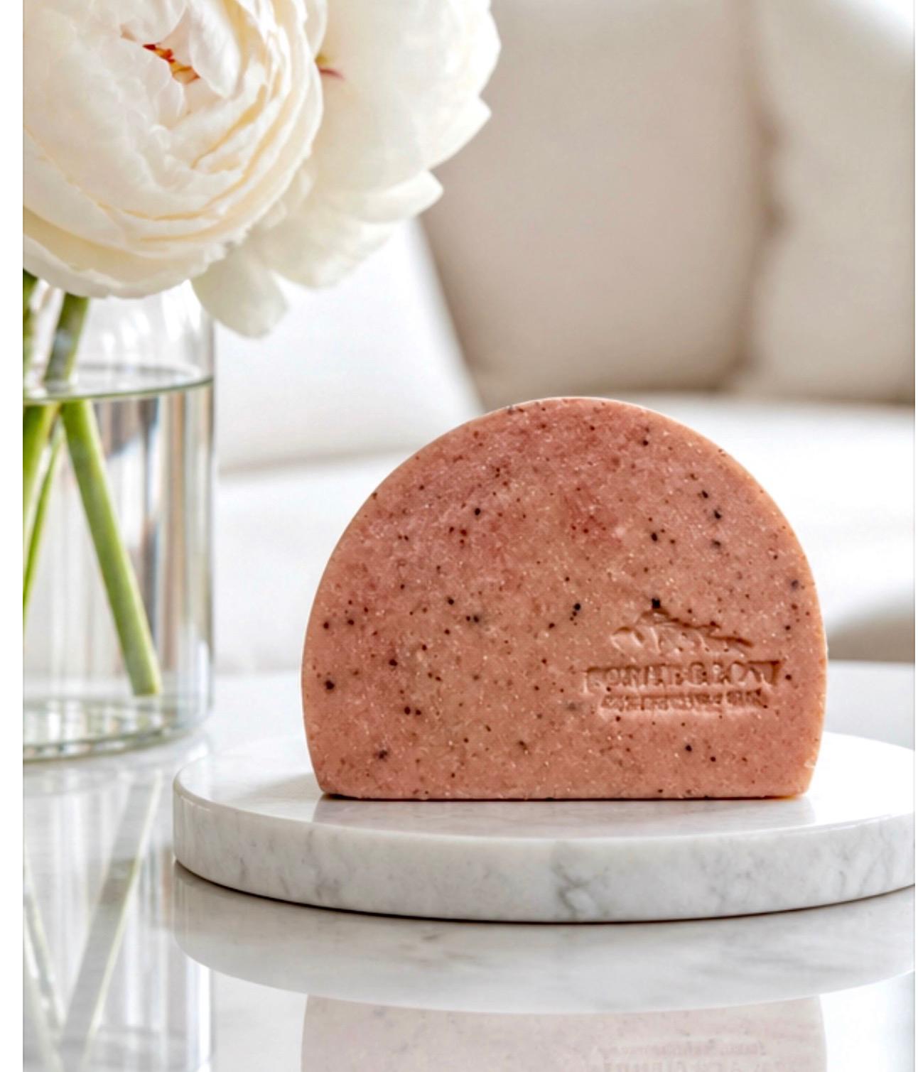 Coconut & Rose Handmade Cold-Process Botanical Soap