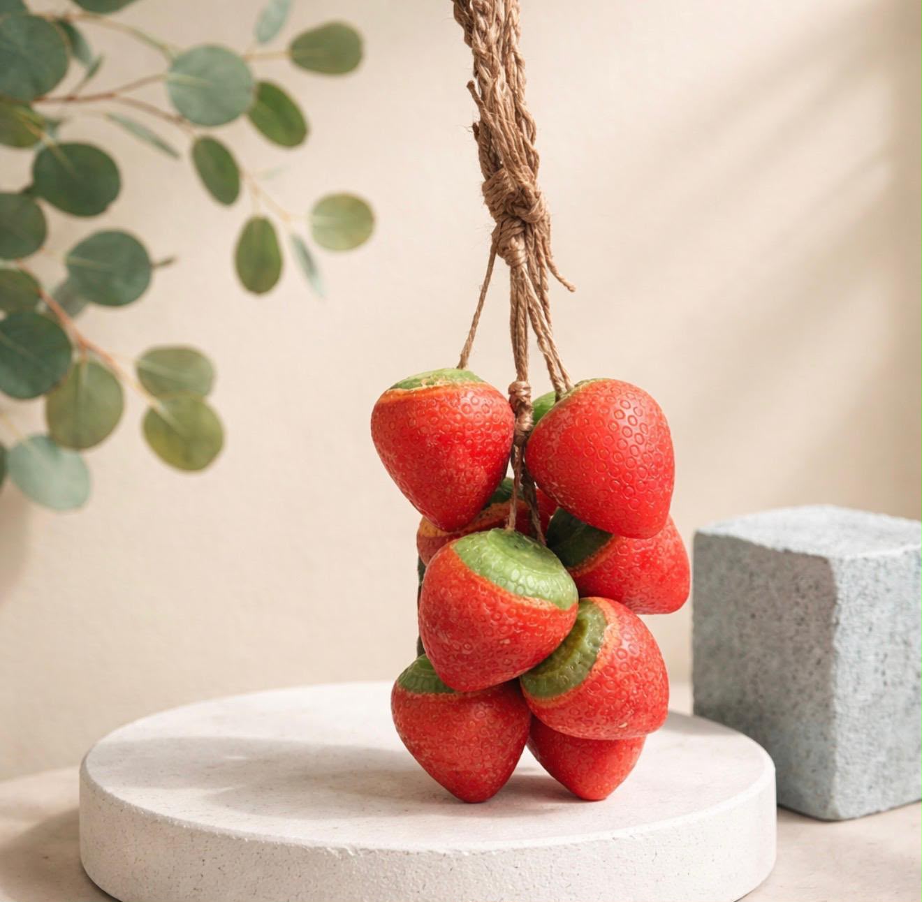 Scrubglow Strawberry Hand Soap – Moisturizing Artisan Cleansing Bar